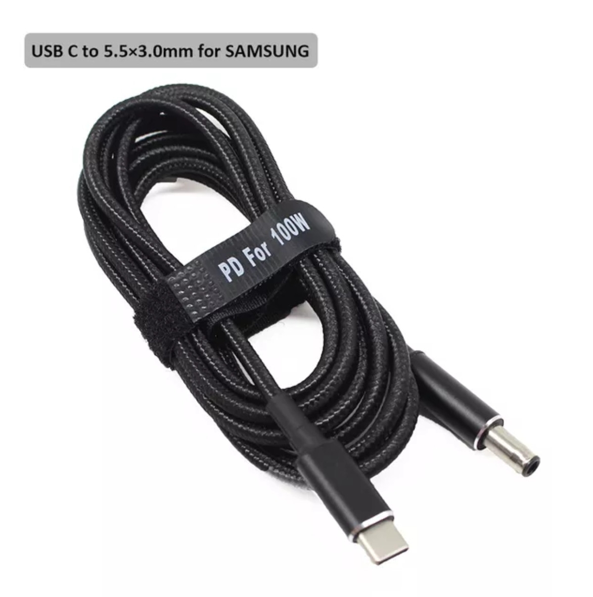 Кабель для зарядки Samsung 100W Type-C на DC 5.5×3.0