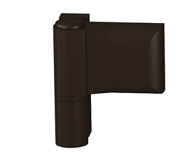 Петля дверна ASTEX DK до 60 кг колір коричневий RAL 8019