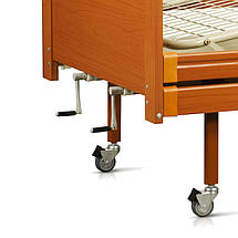 Ліжко дерев'яне функціональне чотирисекційне OSD-94, фото 2