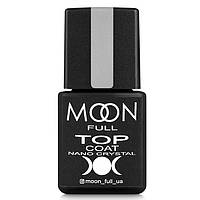 Топ без липкого слоя Moon Nano Crystal Top (устойчивый к царапинам), 8ml