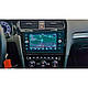 Захисне гібридне скло на монітор 10.9" MATT VOLKSWAGEN GOLF 2017 - 2020, фото 4