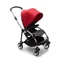 Прогулочная коляска Bugaboo Bee 6 Red, Silver