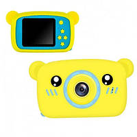Фотоаппарат детский мишка Teddy GM-24 (Желтый) | Детская фотокамера