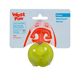 West Paw (Вест Пау) Jive Dog Ball іграшка для собак зелена 5 см
