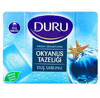 Твердое мыло DURU Fresh Sensations Океанский бриз,4* 150 г