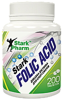 Фолиевая кислота Stark Pharm Folic Acid 400 мкг, 200 таблеток