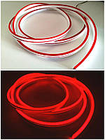 Світлодіодний неон FLEX ( Неон Флекс, FlexNeon). 120"-2835 12V Синій.!)