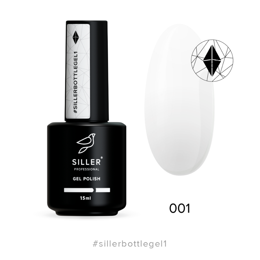Гель для нігтів Siller Bottle Gel №1, 15 мл