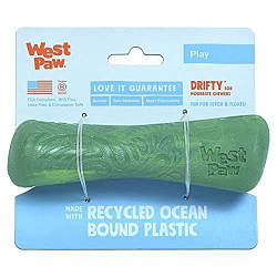 West Paw (Вест Пау) Seaflex Drifty іграшка для собак зелена 15 см