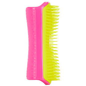 Щітка для розплутування шерсті собаки Pet Teezer Detangling & Grooming Pink/Yellow