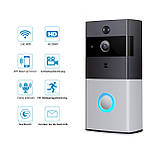 СТОК Бездротовий відеодомофон IP Wi-Fi дверний відеоочей, дверний дзвінок, 1080p HD, фото 3