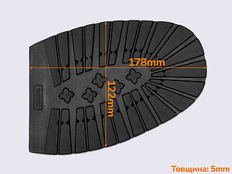 Гумова профілактика Т64  т.  178мм, чорний