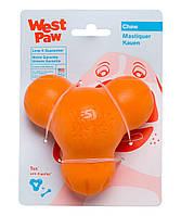 West Paw (Вест Пау) Tux Treat Toy игрушка для собак оранжевая 10 см