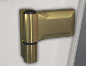 Петля дверна ASTEX DK до 60 кг колір золото F3