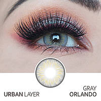 Контактные цветные линзы Urban Layer Orlando Gray