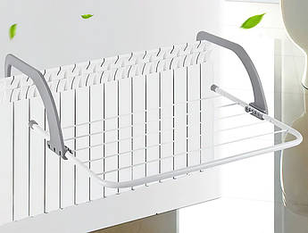 Сушарка для одягу Fold Clothes Shelf Сірий (hub_3jpsin)