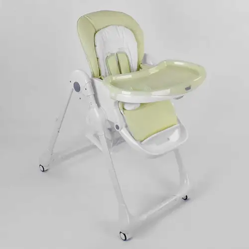 Стульчик для кормления Toti W-56077, ПРЕМИУМ, мягкий вкладыш, 4 колеса ...