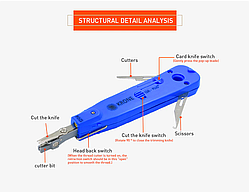 Інструмент сенсорний монтажний для забивання контактів LSA — PLUS® Krone