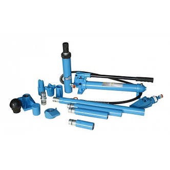 Набір гідравліки для рихтування UNITRAUM UN71001 10т, фото 2