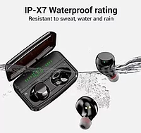 Бездротові навушники Bluetooth A1 True Wireless стереонавушники-вкладки із зарядним кейсом, фото 4