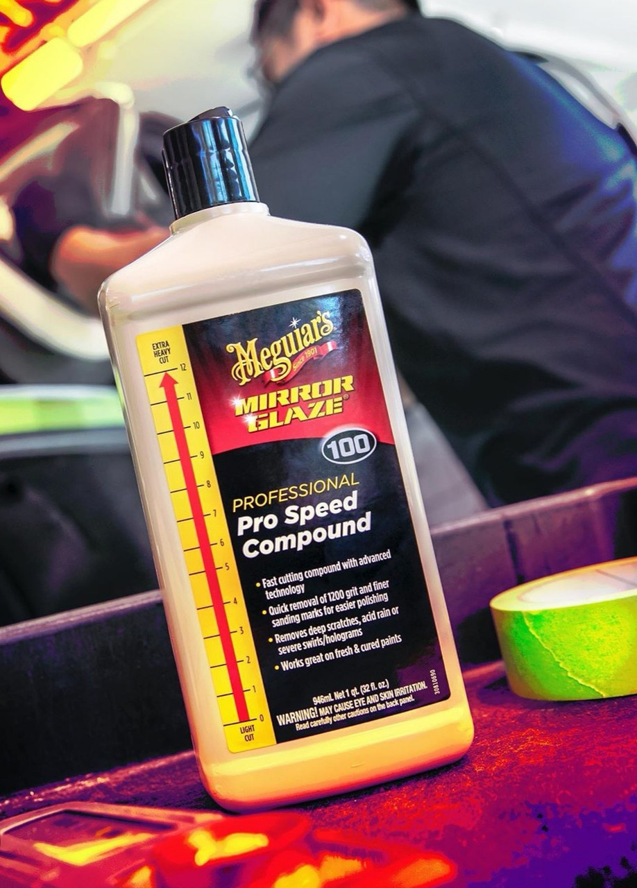 Полировальная паста универсальная Meguiar's Pro Speed Compound 946 мл. (M10032) - фото 8 - id-p1773932946