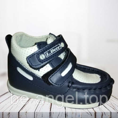 Черевики дитячі L.Deer на липучках ДШ, фото 1