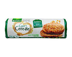 Печиво цілозернове з вівсяними пластівцями Класичне GULLON Cuor di Cereale Classico, 280 г (8410376039986)