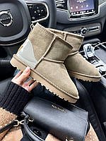 УГГи Классные женские ЗИМА. Женские зимние угги Ugg Classic Mini Mokko Suede.