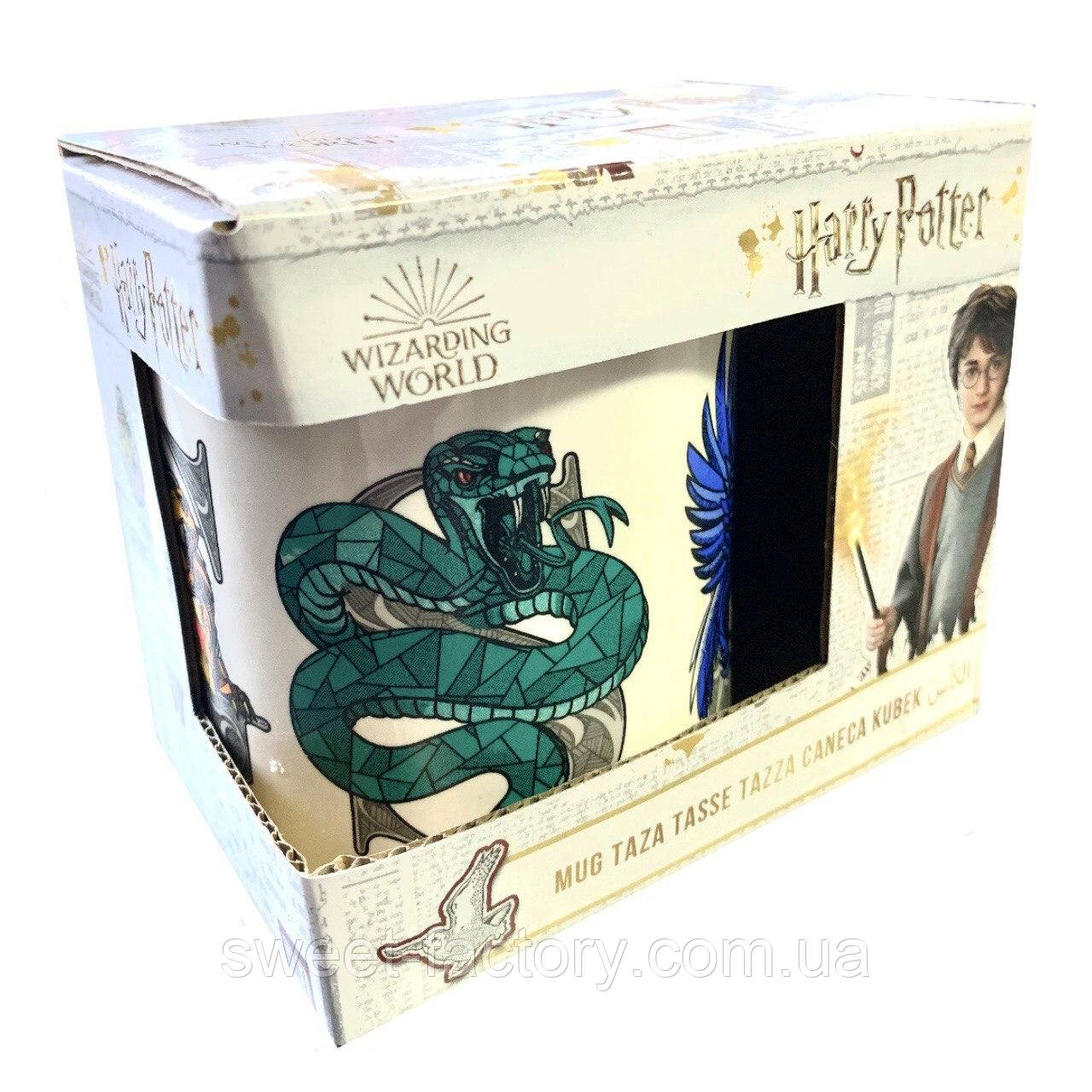 Чашка Harry Potter Герби факультетів 220ml, фото 1