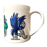 Чашка Harry Potter Герби факультетів 220ml, фото 2