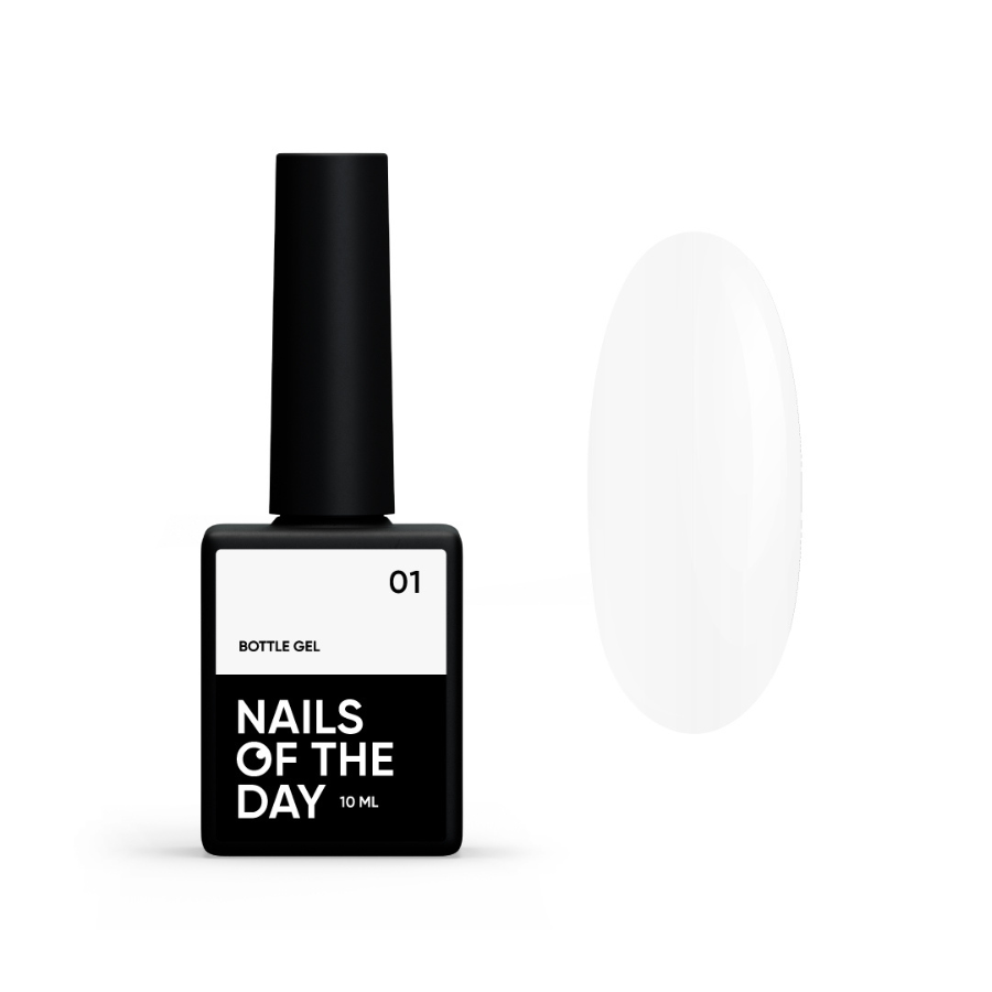 Гель для нігтів NAILSOFTHEDAY Bottle gel №01, 10 мл