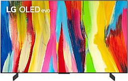 Телевізор 42 дюйми LG OLED42C24LA  (OLED 120 Гц 4K Smart TV Wi-Fi)
