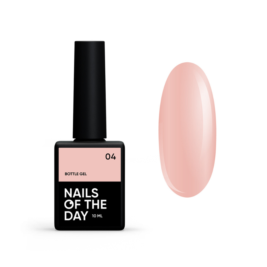 Гель для нігтів NAILSOFTHEDAY Bottle gel №04, 10 мл