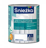 Эмаль для радиаторов 0,75л Sniezka