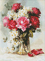 Алмазна вишивка "Ароматна троянда ©Paul De Longpre", 30х40 см (Ідейка)