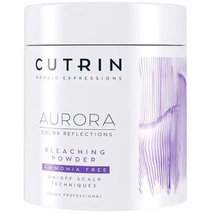 Освітлювальний порошок без запаху й аміаку Cutrin Aurora Bleach Powder No Ammonia 500г, фото 1