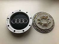 Колпачки заглушки на литые диски Audi 146мм, 8D0 601 165 K, 8D0601165K, A3,A4,A5,A6,A7,A8,TT,Q3,Q5,Q7