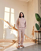 Жіночий костюм із джогерами (Розмір M) какао №231_0021, фото 2