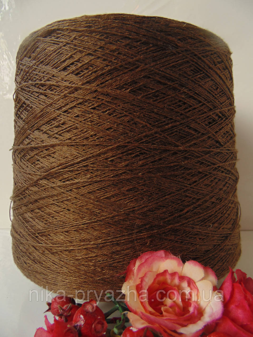 Итальянская Бобинная Пряжа Лен от Pura Lana Italia Art Melange 100% Лен ...