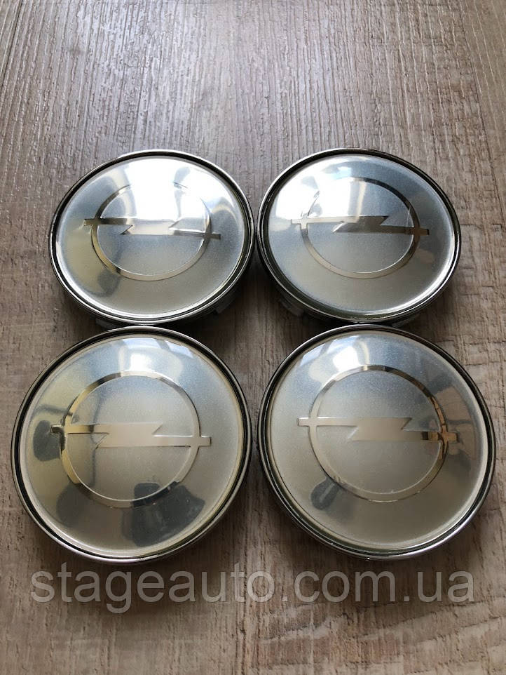 Ковпачки заглушки на литі диски Opel Opel 68мм, Для дисків БМВ, Opel Vivaro