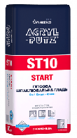 Шпаклівка гіпсова strenie  ⁇ ka ACRYL-PUTZ ST10 START, 20 кг