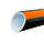 Сліпа багаторічна трубка 16 мм для краплинного поливу (Туреччина) оранжева смуга, фото 2