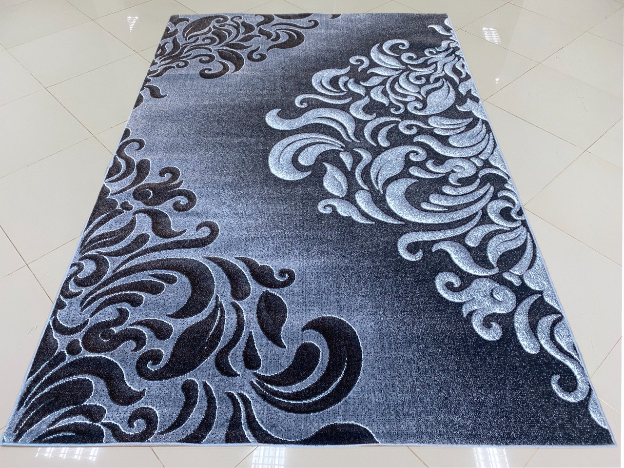 160x230 см Килим Mira 24031/619 сучасний, абстракція на підлогу, виробник Карат, в вітальню, спальню