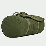 Баул армійський ЗСУ рюкзак речмішок (105 л) Ukr Cossacks 2.0 олива, фото 4