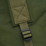 Баул армійський ЗСУ рюкзак речмішок (105 л) Ukr Cossacks 2.0 олива, фото 9