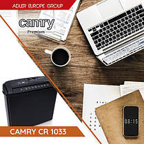 Знищувач документів Camry CR 1033, фото 3