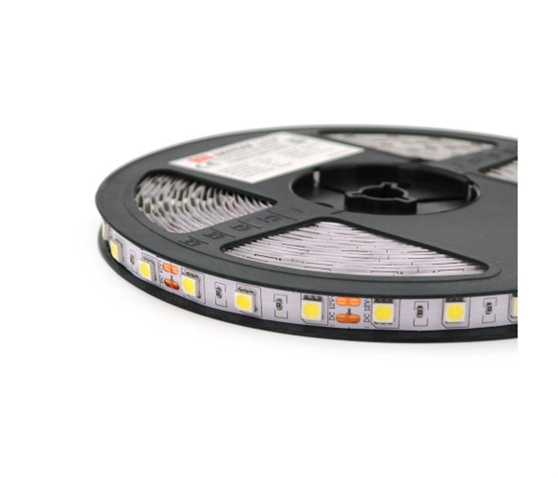 Світлодіодна стрічка Mervesun MRW-5050-B 13K, (60 світлодіодів), 12V, 10W, IP20, під пайку, 10 метров катушка,