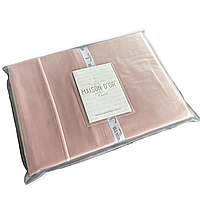 Наволочки Maison D'or Pillow Case Rose сатин 50-70 см* 2шт рожеві