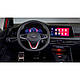 Захисне гібридне скло на монітор 10.9" MATT VOLKSWAGEN GOLF 2020 - 2023 (GTI), фото 3