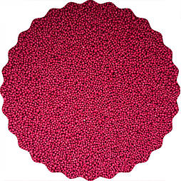 Посипка кондитерська "Вишневі кульки 1 мм", 50 гр.